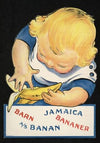 Jamaica, bananer, barn