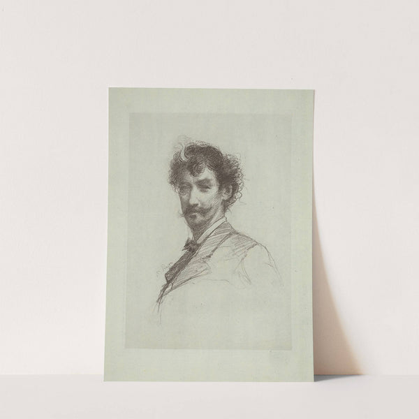 James Abbott McNeill Whistler (1842-1843) by Paul Adolphe Rajon