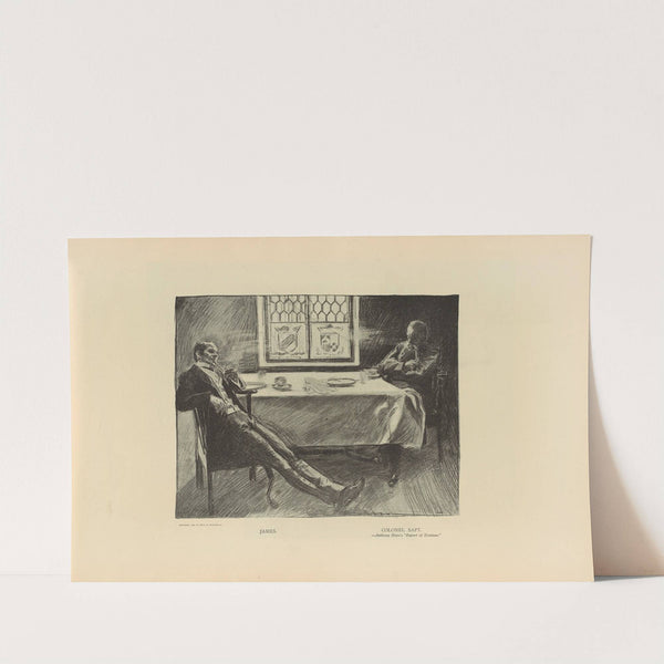 James. Colonel Sapt (1893-1900) by Charles Dana Gibson