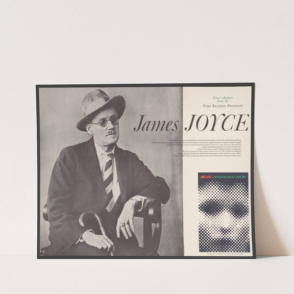 James Joyce: great authors from the Time Reading Program by Berenice Abbott