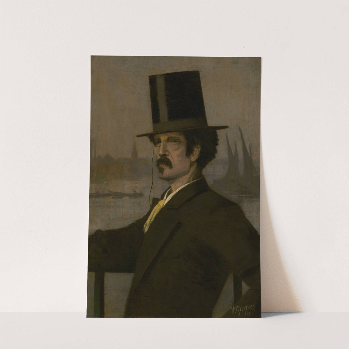 James McNeill Whistler by Walter Greaves