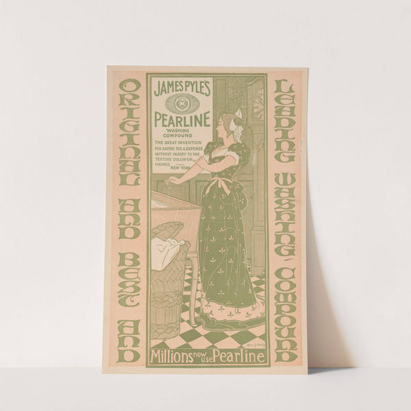 James Pyle's pearline washing compund by Louis Rhead