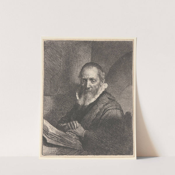 Jan Cornelis Sylvius, Preacher by Rembrandt van Rijn