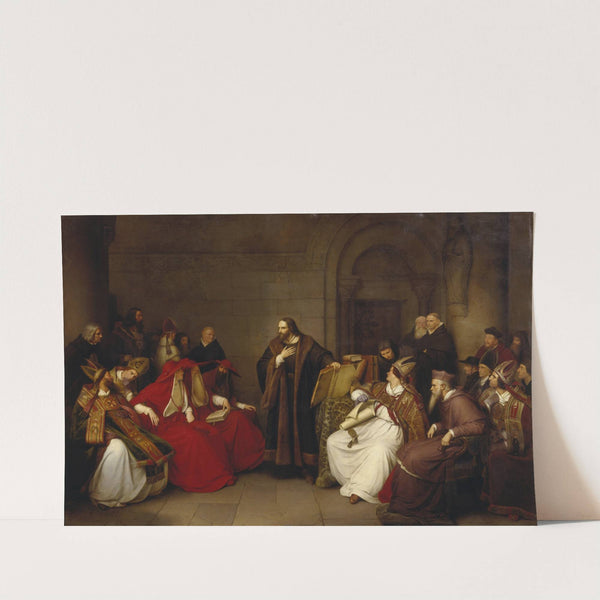 Jan Hus at Constance by Karl Friedrich Lessing