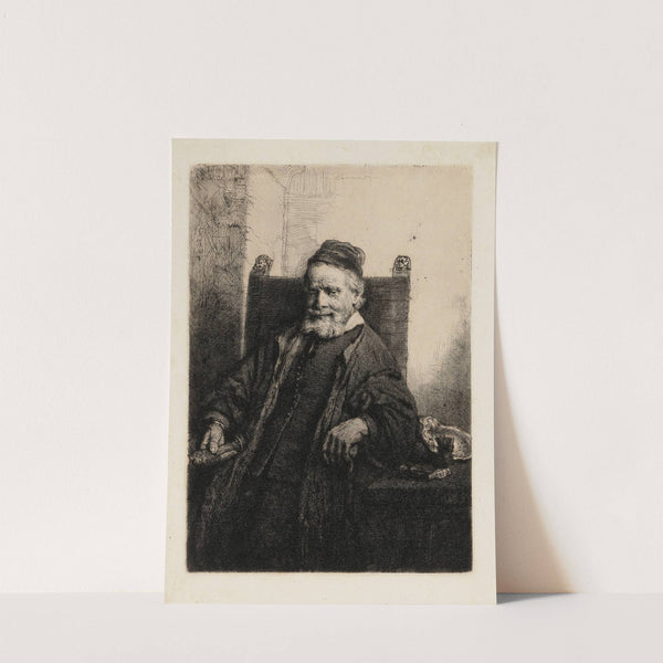 Jan Lutma, Goldsmith by Rembrandt van Rijn