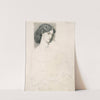 Jane Burden (1840-1914) (1858) by Dante Gabriel Rossetti