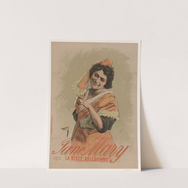 Jane Mary, la belle arlésienne (1880) by Cândido de Faria