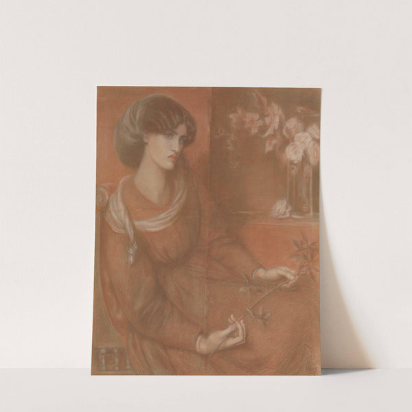 Jane Morris; Study for ‘Mariana’ (1868) by Dante Gabriel Rossetti
