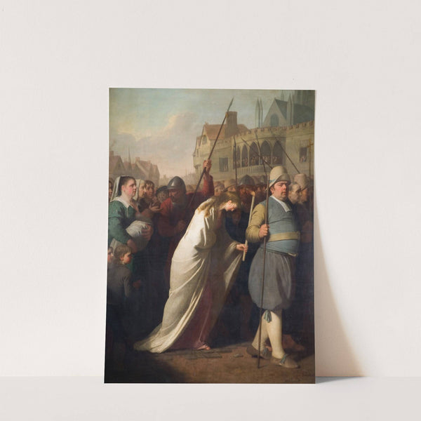 Jane Shore Led In Penance To Saint Paul's by Edward Penny