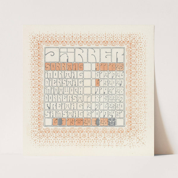 Jänner (1903) by Alfred Roller