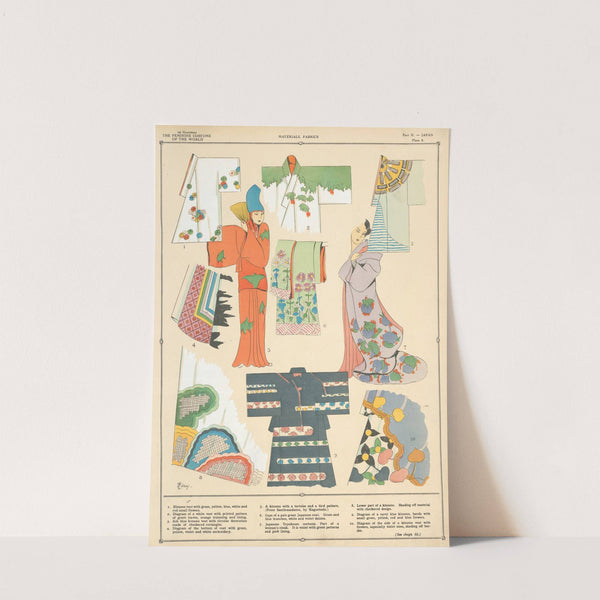 Japan - Materials, fabrics by Paul Louis de Giafferri