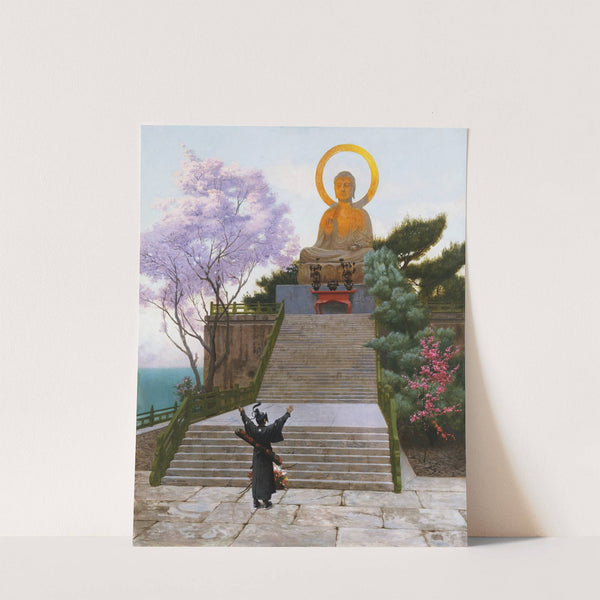 Japanese Emploring A Deity by Jean-Léon Gérôme