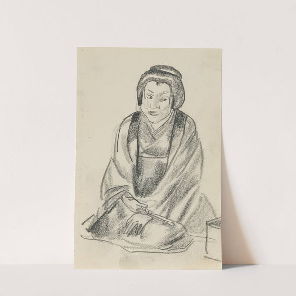 Japanese Figure by Alexandre Jacovleff