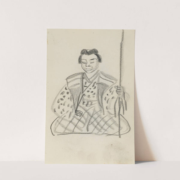 Japanese Figure by Alexandre Jacovleff