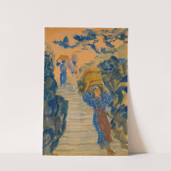 Japanese Water-Carriers by Alexandre Jacovleff