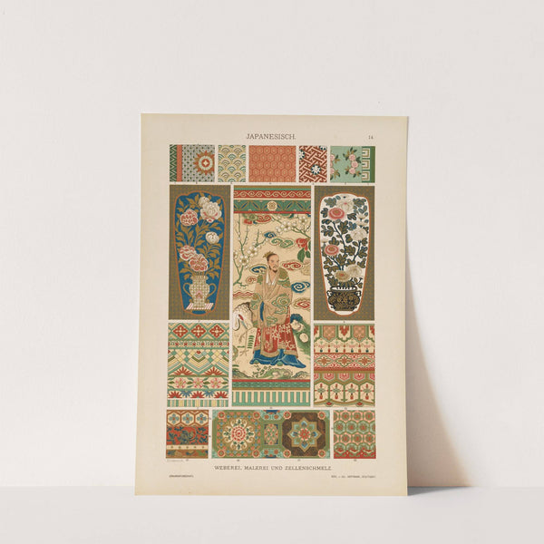 Japanisch – Weberei, Malerei und Zellenschmelz (1887) by Heinrich Dolmetsch