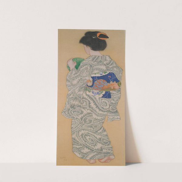 Japanska (med rygg mot betraktaren) by Nils Dardel