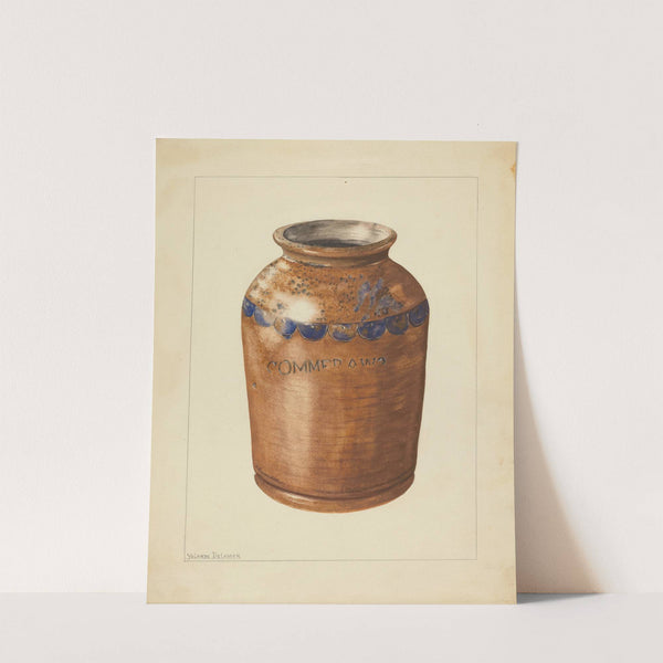 Jar by Yolande Delasser