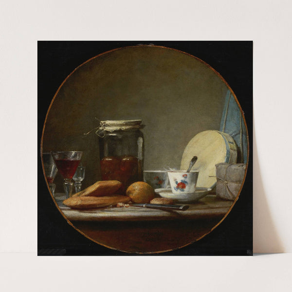 Jar of Apricots (1758) by Jean Siméon Chardin
