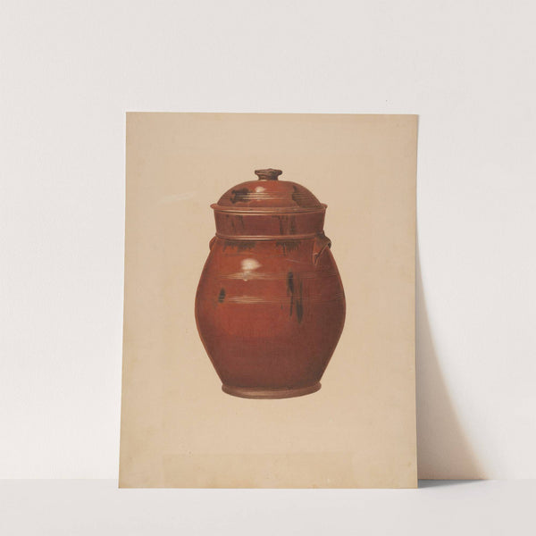 Jar with Cover by Alvin Shiren