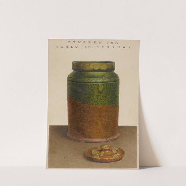 Jar with Cover by Guido Metelli