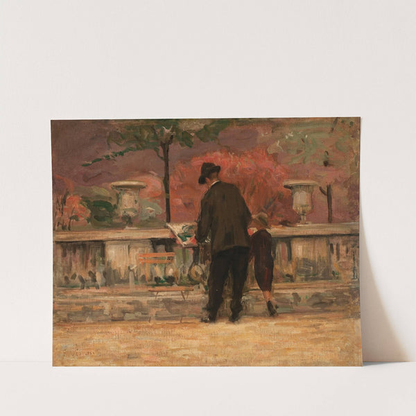 Jardim do Luxemburgo (1905) by Eliseu Visconti