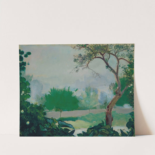 Jardin aux environs d’Étrépagny (1887) by Louis Anquetin