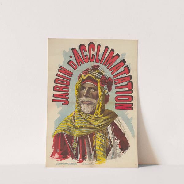 Jardin d’Acclimatation (1890) by lith. Henry Sicard & Farradesche