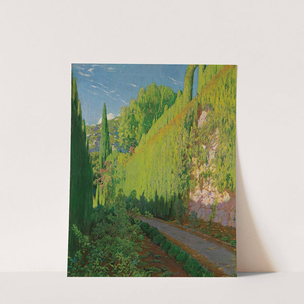 Jardín De Sa Coma. Valdemosa (Garden Of Sa Coma, Valdemosa) by Santiago Rusiñol