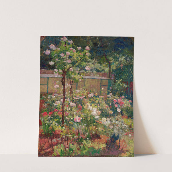 Jardin en Fleurs by Robert William Vonnoh
