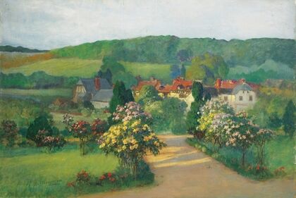 Jardin fleuri