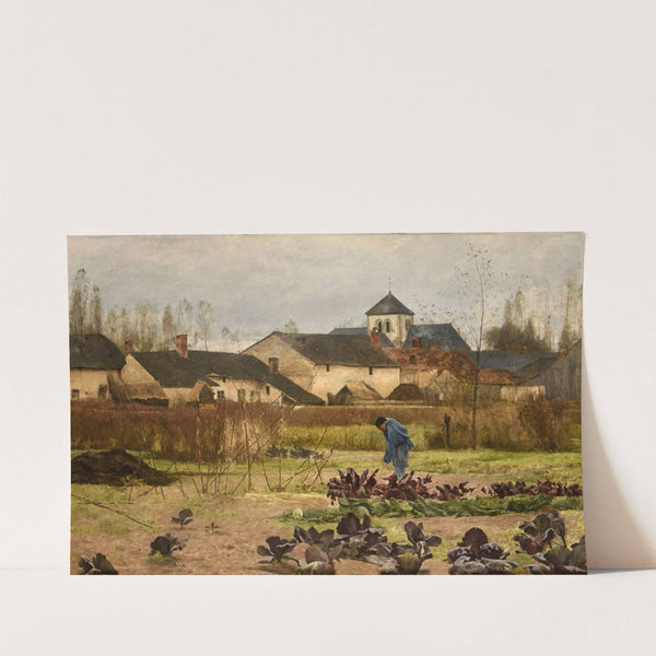 Jardinage d'automne by Émile Barau