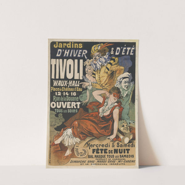 Jardins d’hiver & d’été. Tivoli Waux-Hall (1874) by Jules Chéret