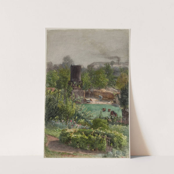 Jardins maraîchers au Grand Montrouge by Félix Brard