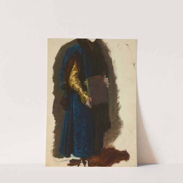 Jaśko of Tęczyn's Garment. Study to the Painting 'The Oath of Queen Jadwiga' by Józef Simmler