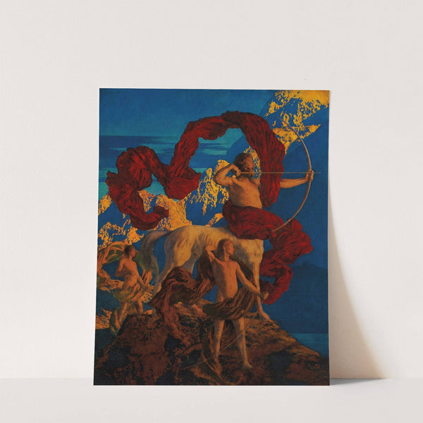 Jason and His Teacher (1909) by Maxfield Parrish