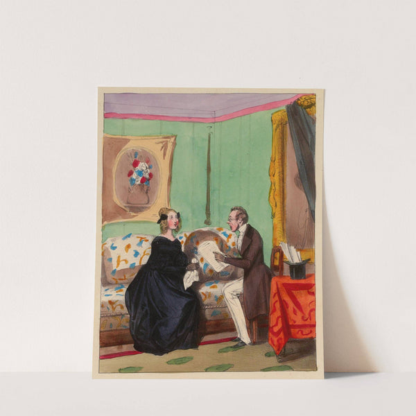 J’aurai bien de la peine (1837) by Frédéric Bouchot