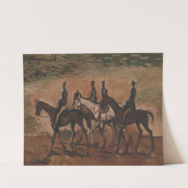 Jazdecká hliadka by Cyprián Majerník