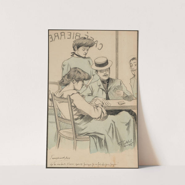 J’comprends pas qu’tu aies tants d’veine que ça puisque je m’fais toujours payer (1904) by Fernand Louis Gottlob