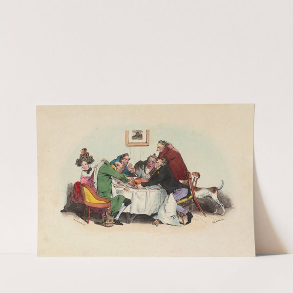 Je crois qu’il est un peu ferme (1830-1831) by J. J. Grandville