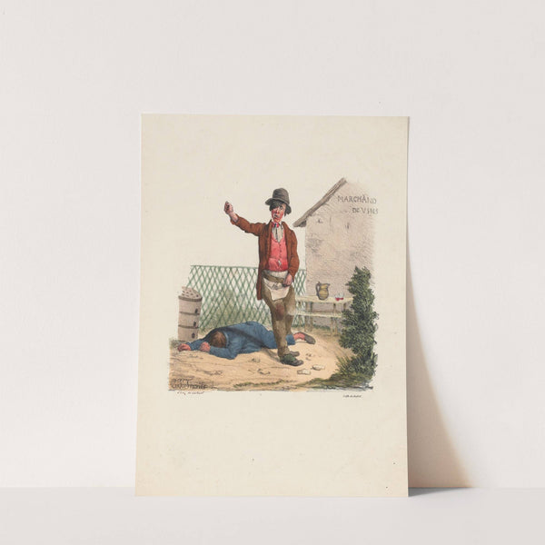 Je m’appelle Chauvin je suis connu (1825) by Charles-Joseph Traviès de Villers