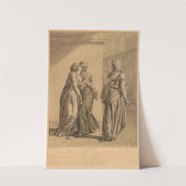 ‘Je me meurs’; Atalide Faints upon Hearing Bajazet’s Fate (ca. 1800) by François Gérard