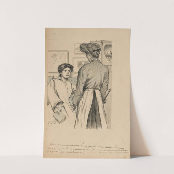 Je n’ai pas eu de très bons renseignements sur vous, il parait que vous avez un caractère cassant – Je m’permettrai by Fernand Louis Gottlob