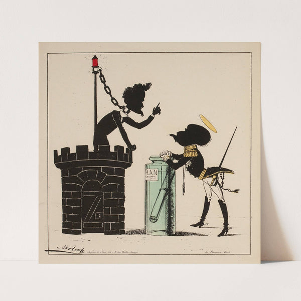 Les silhouettes de 1871 by Moloch (Alphonse Hector Colomb)