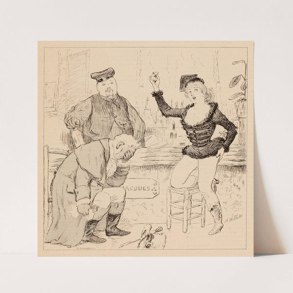 Je suis l’âme de la Pologne (Air connu) by Adolphe Léon Willette