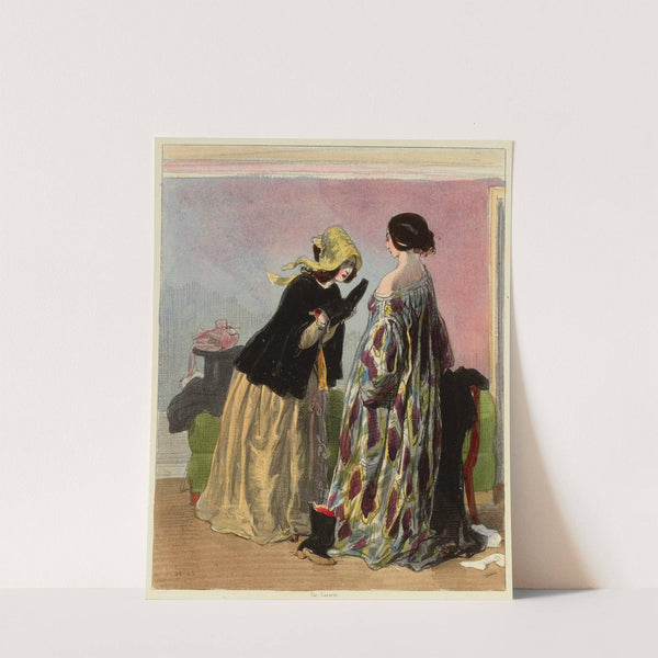 Je vous dis, moi que ça n’est pas à votre général, qui a des pieds à dormir debout by Paul Gavarni