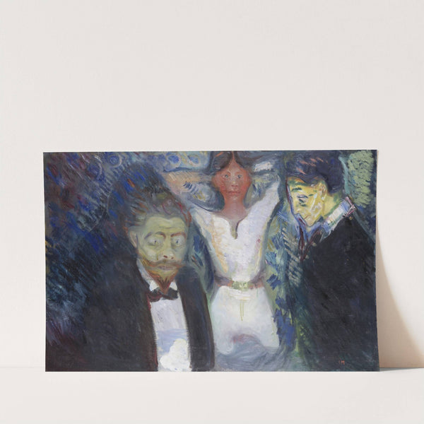 Jealousy (1913) by Edvard Munch