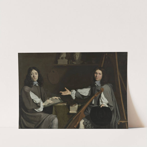 Jean Baptiste de Champaigne and Nicolas de Plattemontagne by Jean-Baptiste de Champaigne
