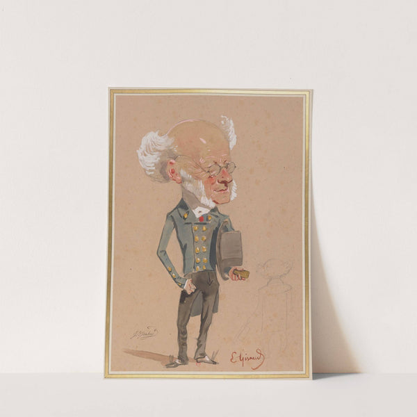 Jean Baptiste Isabey (1767-1855) by Eugène Giraud