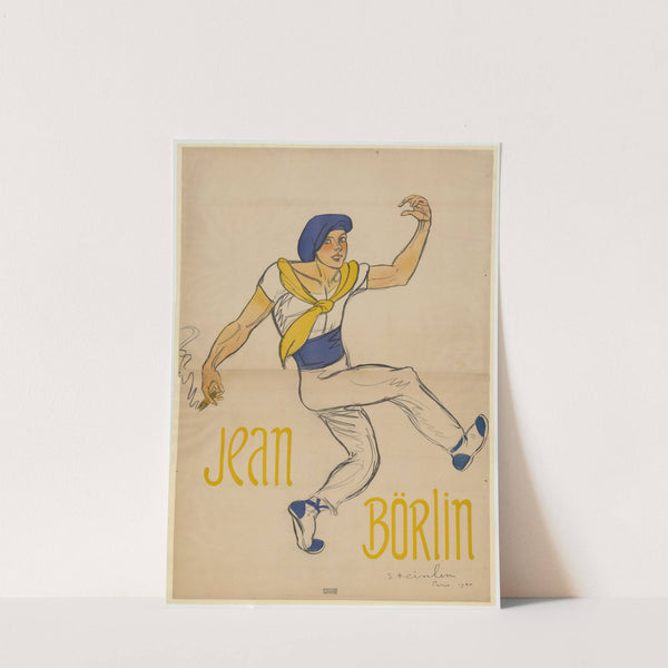 Jean Börlin (1920) by Théophile Alexandre Steinlen